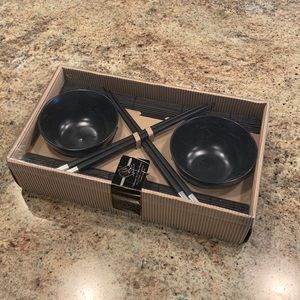 Rice Bowl and Chopstick Set